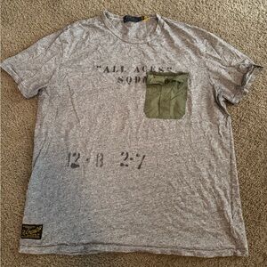Polo Ralph Lauren Sportsman Goods Military- Inspired T Shirt